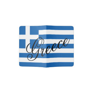 Greek flag passport holder Greece pride