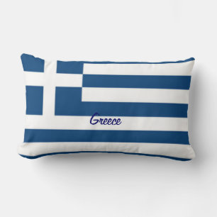 Greek flag pillows