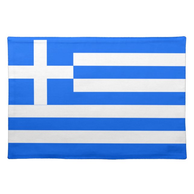 Greek flag placemat (Front)