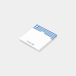 Greek Flag Post-it Notes