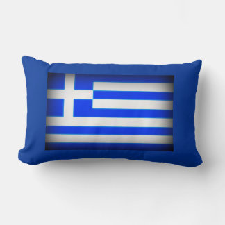 Greek Flag Socrates Quote Pillow