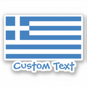 Greek Flag Sticker