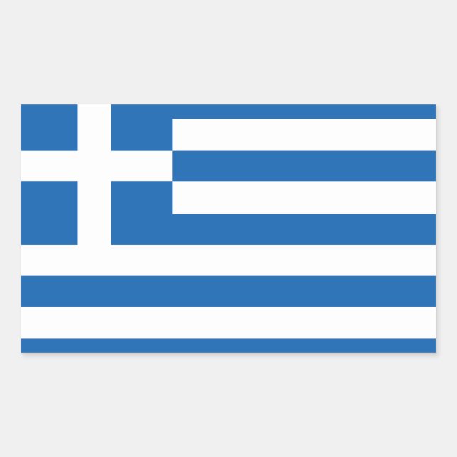 Greek flag stickers (Front)