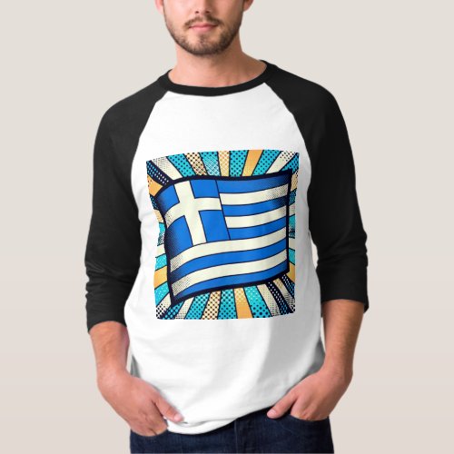 Greek flag T_Shirt