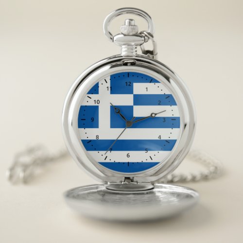 Greek  flag watch