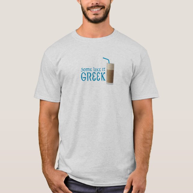 Greek Frappe T-shirt (Front)