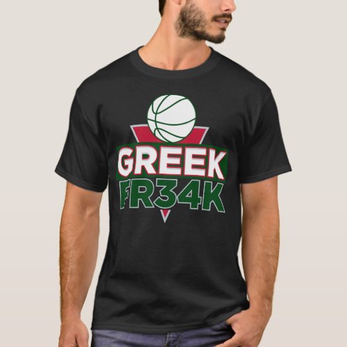 Greek Freak Basketball  T_Shirt