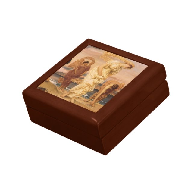 Greek Girls Picking Up Pebbles By Lord Leighton Gift Box (Side)