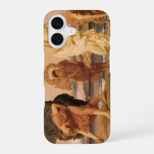 Greek Girls Picking Up Pebbles By Lord Leighton iPhone 16 Case
