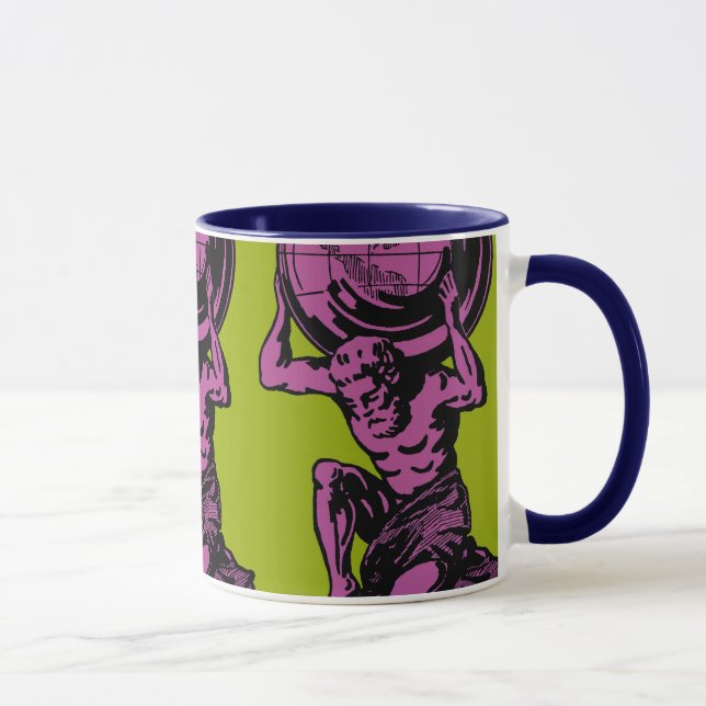 Greek God Atlas Mug (Right)