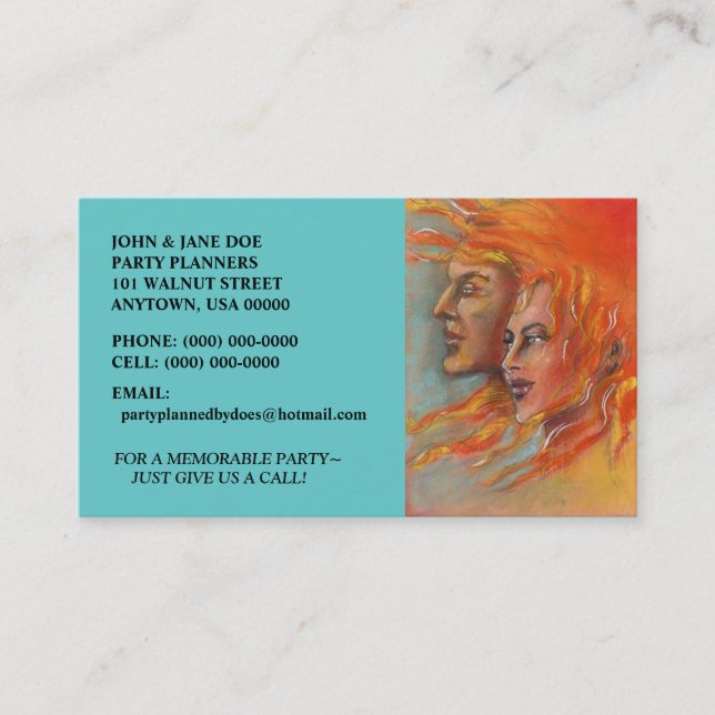 Greek God Goddess SOCIAL NETWORKING BUSINESS CARDS (Front)
