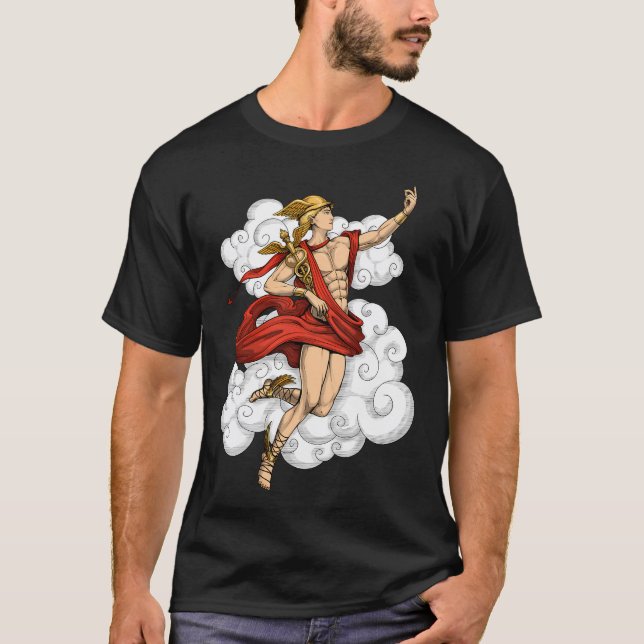 Greek God Hermes T-Shirt (Front)