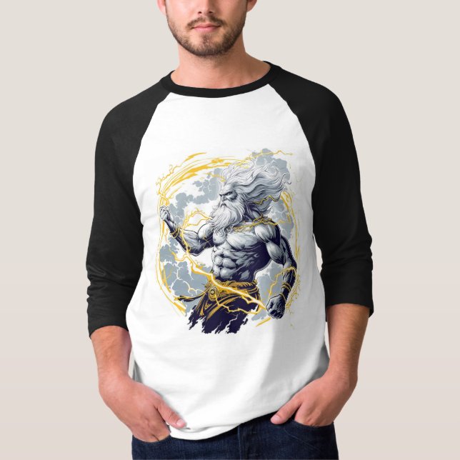 Greek God Vector T-Shirt (Front)