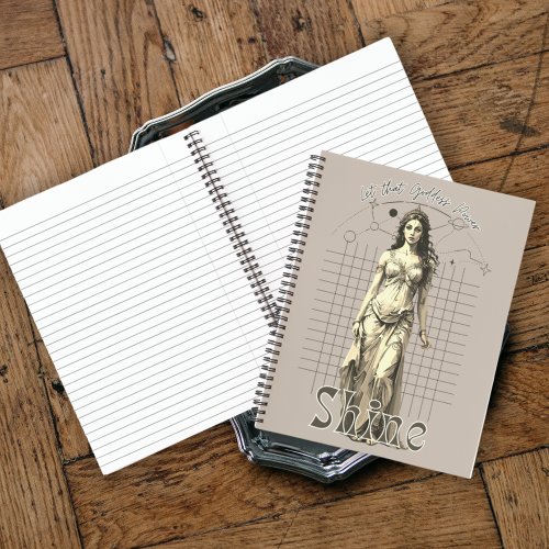 Greek Goddess Aphrodite Customizable Notebook