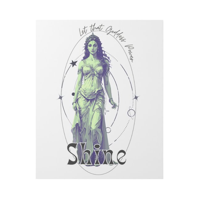 Greek Goddess Aphrodite  Gallery Wrap (Front)