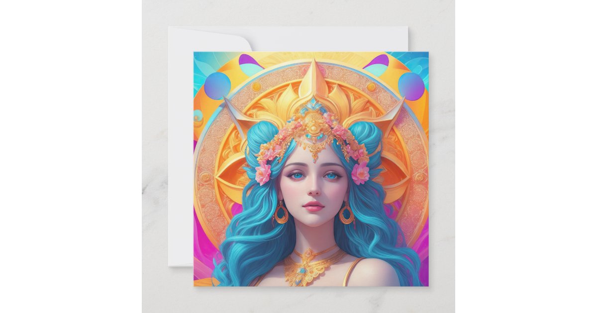 Greek Goddess Aphrodite in Her Splendor Invitation | Zazzle