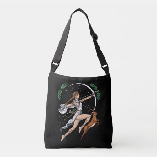 Greek Goddess Artemis Crossbody Bag