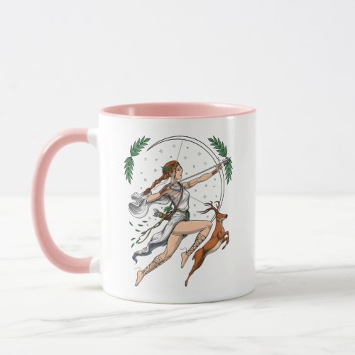 Greek Goddess Artemis Mug
