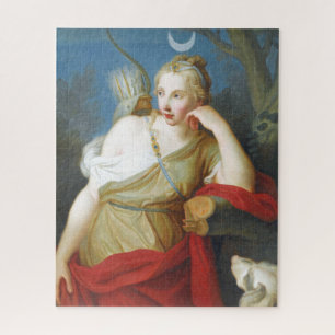 Greek Goddess Diana of the Hunt Jigsaw Puzzle