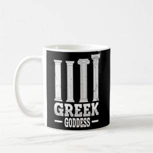 Greek Goddess For A Proud Greek Coffee Mug