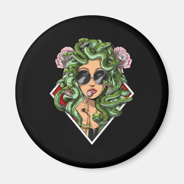 Greek Goddess Medusa Magnet (Front)