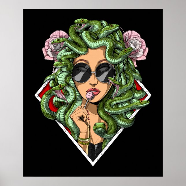 Greek Goddess Medusa Poster (Front)
