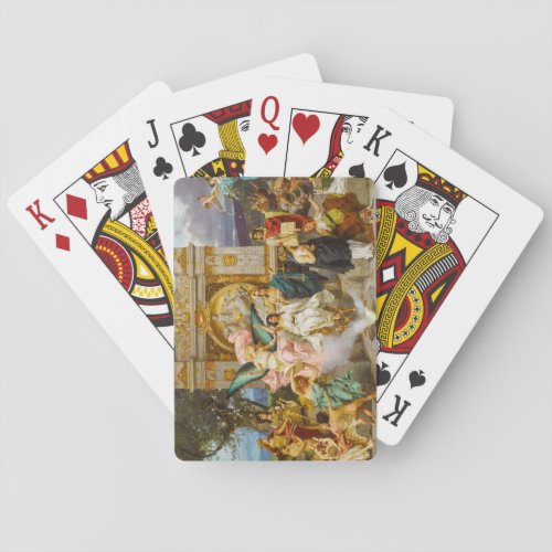 Greek Gods on Mount Parnassus Poker Cards