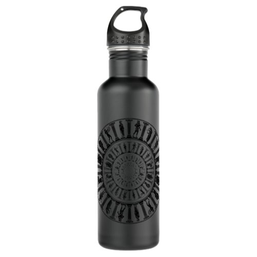 Greek Gods Vortex  Ancient Greece Mythology Portal Stainless Steel Water Bottle