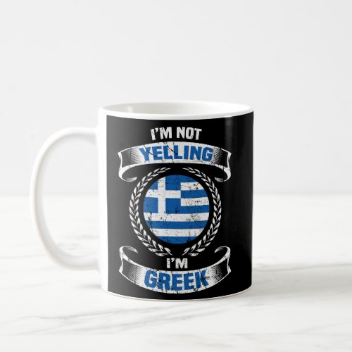 Greek Greece Flag Athens Coffee Mug