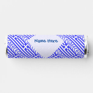 Greek Greece Flag Blue Personalization Breath Savers® Mints