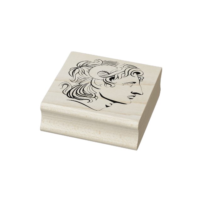 Greek head art stamp (Stamp)