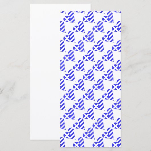 Greek Heart Funky Tiled (Front/Back)