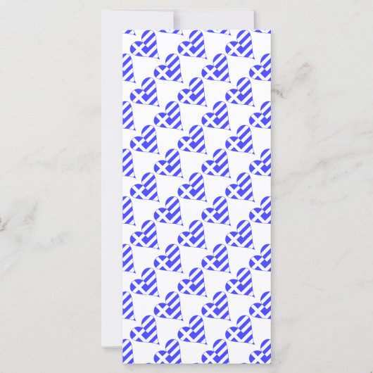 Greek Heart Funky Tiled (Front)