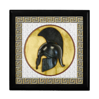 Greek Helmet Keepsake Box