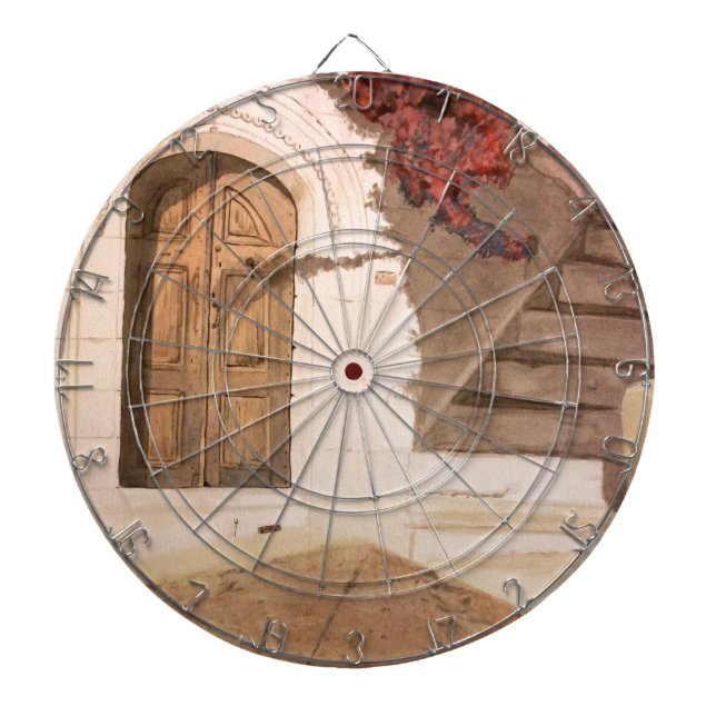 Greek Holidays Dart Board (Front)