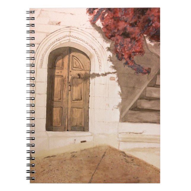 Greek Holidays Notebook (Front)