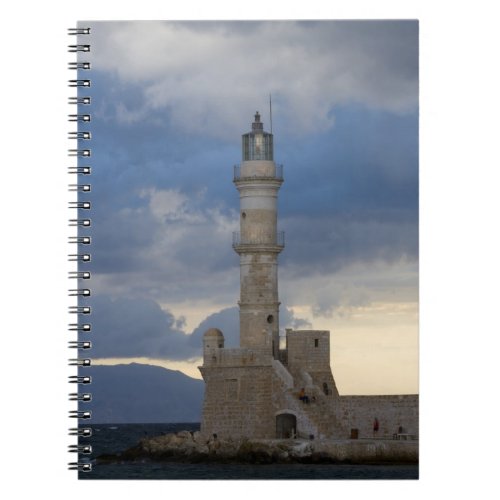 Greek Island of Crete and old town of Chania 2 Notebook