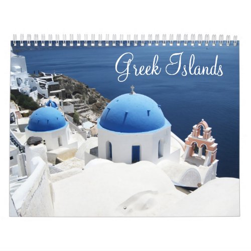 Greek islands  Calendar