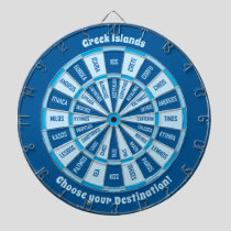 Greek Islands Dartboard