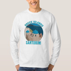 Greek Islands Santorini T-Shirt
