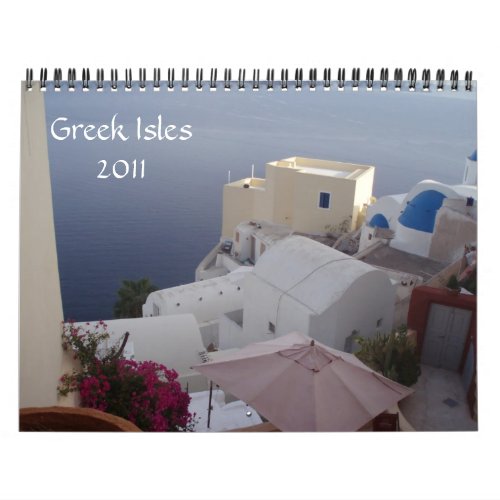 Greek Isles 2011 Calendar