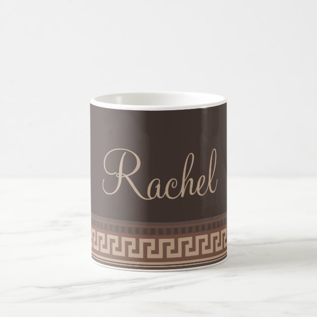 Greek key border coffee mug (Center)