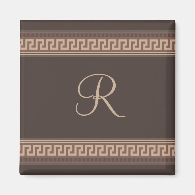 Greek key border magnet (Front)