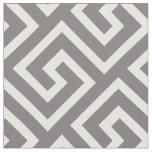 Greek Key Classic Square Swirl Pattern Fabric