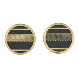 Greek Key Cufflinks