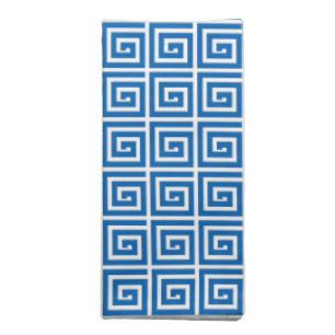 Greek Key design - blue and white Napkin