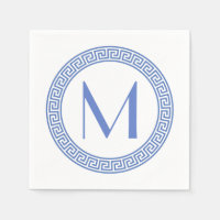 Greek Key Design Monogram