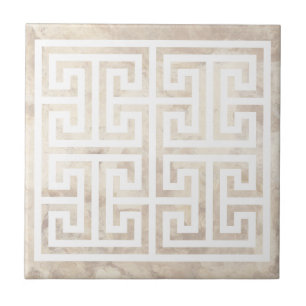 Greek Key Design Tile