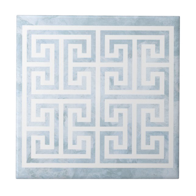 Greek Key Design Tile (Front)