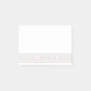 Greek Key Love Post-it Notes
